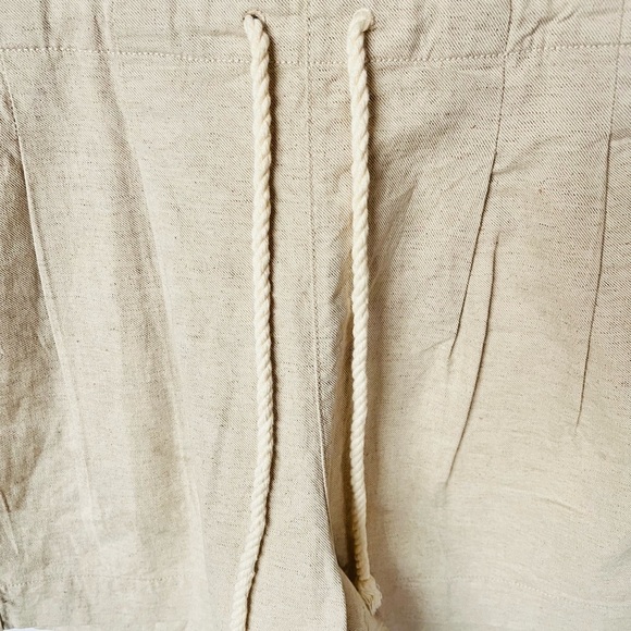 New Madewell Drawstring Pull-On Paperbag Shorts - Picture 6 of 11